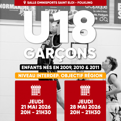 Séances d'essai 2026-2027